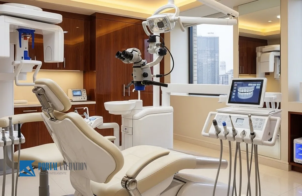 Avaliação de ativos tangíveis e depreciação de equipamentos odontológicos de alta tecnologia no valuation