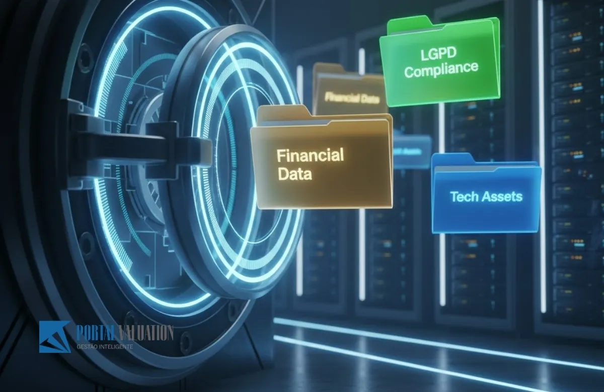 Estrutura de Data Room para auditoria de laboratórios clínicos. Valuation de Laboratórios e Centros de Diagnóstico